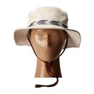 Accesorii Femei San Diego Hat Company CTH8023 Canvas Bucket Hat with Jacquard Trim Beige