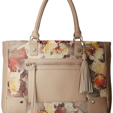 Steve Madden Bzinny Floral Tote Grey/Floral Perf/Fog