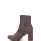 Incaltaminte Femei CheapChic Stacked In Your Favor Chunky Booties Grey