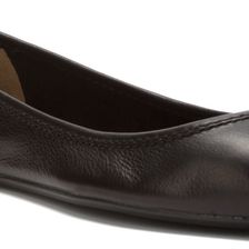 Frye Regina Ballet Black Soft Vintage Leather