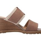 Incaltaminte Femei Rockport Garden Court Buckled Slide Medium Grey Embossed Nubuck