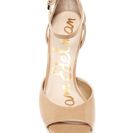 Incaltaminte Femei Sam Edelman Kayde Platform Heel Sandal ALMOND PATENT