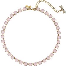 Kate Spade New York Fancy That Necklace Light Pink