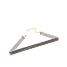 Bijuterii Femei CheapChic Throwback Chic Velvet Choker Grey