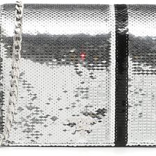 Prada Sequin Bag ARGENTO NERO BIANCO