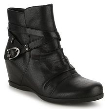Incaltaminte Femei Bare Traps Qui Wedge Bootie Black