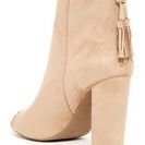 Incaltaminte Femei Legend Footwear Morris Peep Toe Bootie Natural