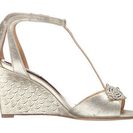 Incaltaminte Femei Badgley Mischka Nedra II Platino Metallic Suede