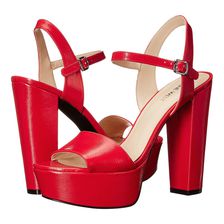 Nine West Carnation Red Synthetic