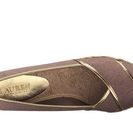 Incaltaminte Femei LAUREN Ralph Lauren Cecilia II BrownRL Gold Jersey KnitMet Kid PU