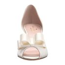 Incaltaminte Femei Kate Spade New York Sela Ivory SatinGold Glitter