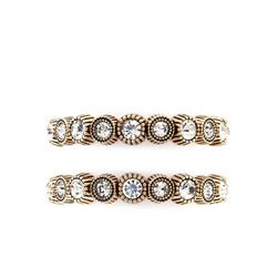 Bijuterii Femei Forever21 Rhinestone Stretch Bracelet Set Antique goldclear