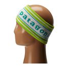 Accesorii Femei Patagonia Lined Knit Headband Park StripePeppergrass Green