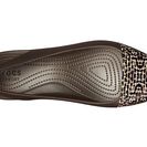 Incaltaminte Femei Crocs Sienna Leopard Print Flat Espresso