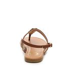 Incaltaminte Femei G by GUESS Lilo Flat Sandal Cognac
