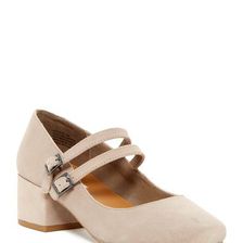 Incaltaminte Femei Steve Madden Hatalie Double Mary Jane Pump TAUPE SUEDE