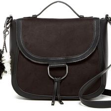 Madden Girl Mod Saddle Bag BLACK