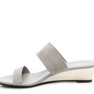 Incaltaminte Femei Athena Alexander Sparkler Wedge Sandal Grey