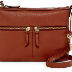 Fossil Erin Leather Crossbody BROWN