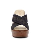 Incaltaminte Femei Italian Shoemakers Baby Wedge Sandal NavyGold