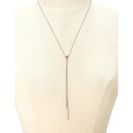 Bijuterii Femei Forever21 Matchstick Lariat Necklace Silver
