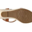 Incaltaminte Femei CL By Laundry Pareo Wedge Sandal Cognac