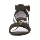 Incaltaminte Femei Johnston Murphy Katarina Reverse Ankle Strap Black Kid Suede