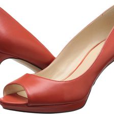 Nine West Gelabelle Red Orange Leather