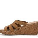 Incaltaminte Femei Crocs A-Leigh Wedge Sandal Tan