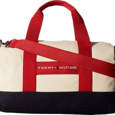 Tommy Hilfiger TH Sport - Core Plus Mini Duffel Natural/Navy/Red