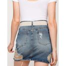 Accesorii Femei CheapChic Audrey Inset Buckle Stretch Belt Metallic Champagne