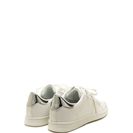 Incaltaminte Femei CheapChic Courtside Faux Leather Contrast Sneakers Whitesilver