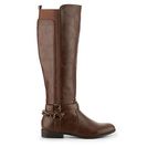 Incaltaminte Femei Unisa Teylor Wide Calf Riding Boot Brown