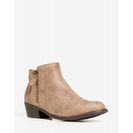 Incaltaminte Femei CheapChic Lay Low Bootie TaupeKhaki