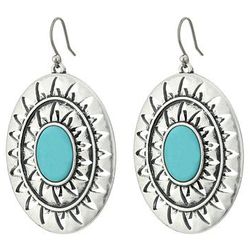 Bijuterii Femei Lucky Brand Turquoise Earrings Medium Grey