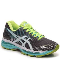 Incaltaminte Femei ASICS GEL-Nimbus 18 Performance Running Shoe - Womens GreySilverGreen