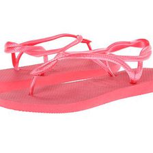 Incaltaminte Femei Havaianas Luna Flip Flops Neon Pink