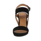 Incaltaminte Femei Marc by Marc Jacobs Suede Wedge Sandals Black