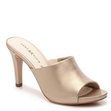 Incaltaminte Femei AK Anne Klein AK Objective Metallic Sandal Beige