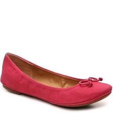 Incaltaminte Femei Lucky Brand Eadda Ballet Flat Fuchsia Nubuck Leather