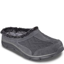 Incaltaminte Femei SKECHERS Relaxed Fit Comfy Living Chillax Clog Grey