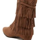 Incaltaminte Femei Chase Chloe Pacific Fringe Boot TAN