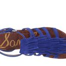 Incaltaminte Femei Sam Edelman Estelle Sailor Blue Kid Suede Leather