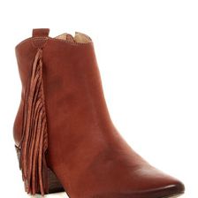 Incaltaminte Femei Matisse Shields Fringe Bootie BRICK