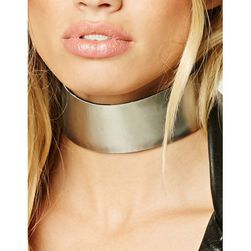 Bijuterii Femei Forever21 Metallic Choker Silver