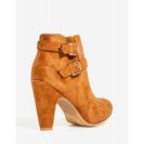 Incaltaminte Femei CheapChic Date Night Bootie Cognac