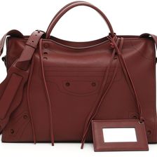 Balenciaga Blackout City S Bag ROUGE BORDEAUX