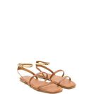 Incaltaminte Femei CheapChic Feet First Metallic Strap Sandals Tangold