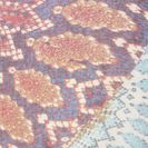 Accesorii Femei Collection Xiix Sun Snake Printed Square Scarf ARONA BLUE