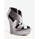 Incaltaminte Femei CheapChic Double Duty Wedge Gray